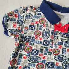 Load image into Gallery viewer, Vintage Bugle Boy Coastal Shirt 3t
