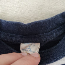 Load image into Gallery viewer, Vintage Navy Striped Shirt 2t
