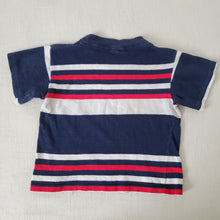 Load image into Gallery viewer, Vintage Navy Striped Shirt 2t
