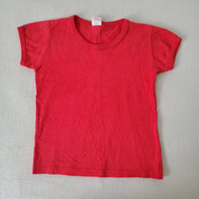 Load image into Gallery viewer, Vintage Solid Red Tee 3t/4t
