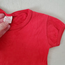 Load image into Gallery viewer, Vintage Solid Red Tee 3t/4t
