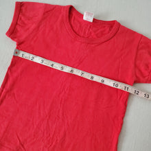 Load image into Gallery viewer, Vintage Solid Red Tee 3t/4t
