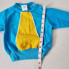 Load image into Gallery viewer, Vintage Blue/Yellow Long Sleeve 12 months

