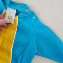 Load image into Gallery viewer, Vintage Blue/Yellow Long Sleeve 12 months
