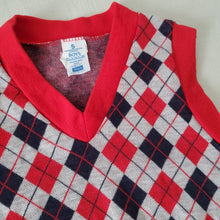 Load image into Gallery viewer, Vintage Argyle Plaid Vest 3t/4t
