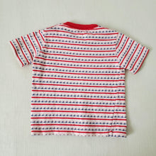 Load image into Gallery viewer, Vintage Donmoor Triangle Striped Shirt 18 months
