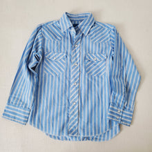 Load image into Gallery viewer, Vintage Wrangler Striped Buttondown Shirt 5t
