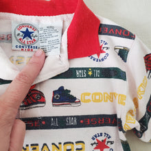 Load image into Gallery viewer, Vintage Converse Shoes Shirt 2t
