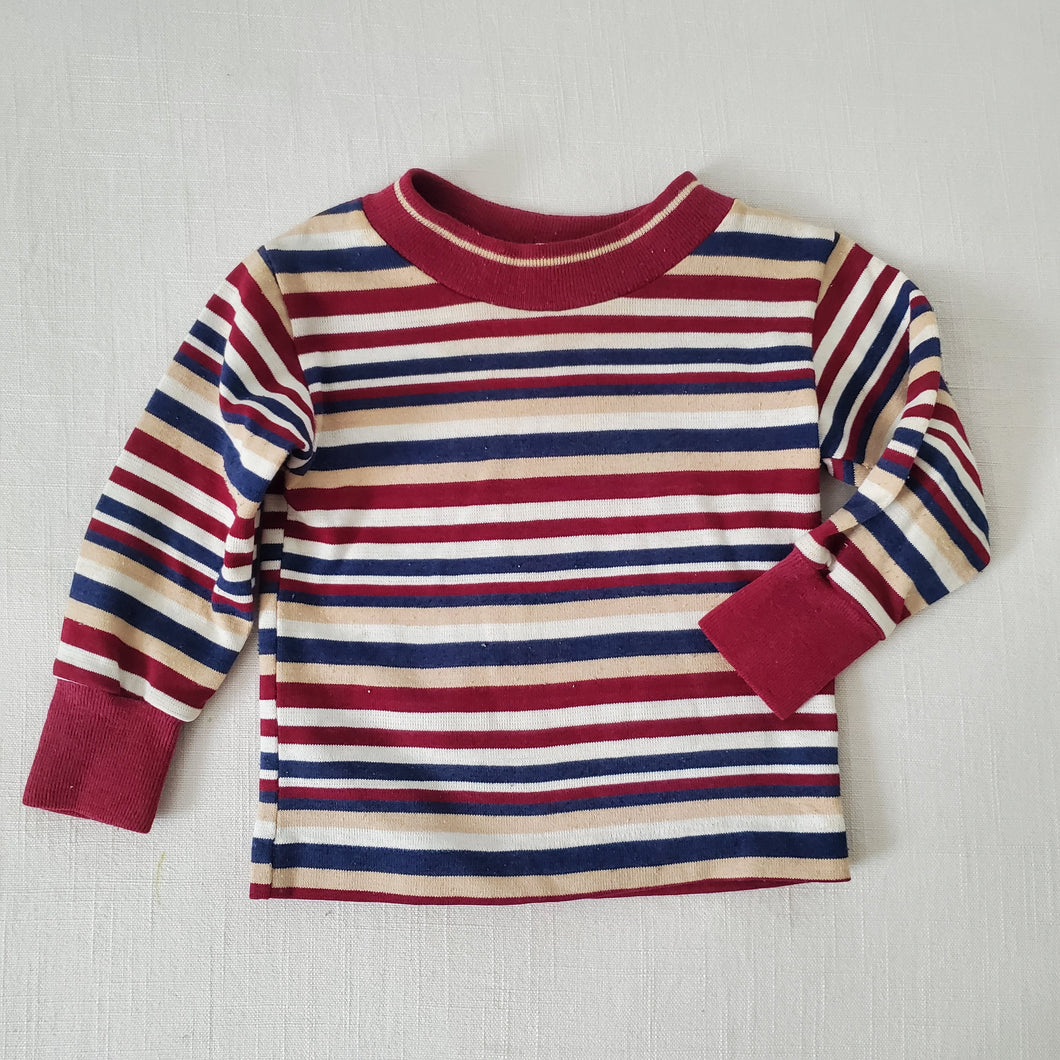Vintage Healthtex Muted Striped Long Sleeve 12 months