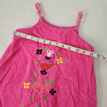 Load image into Gallery viewer, Y2k Elmo Cord Dress 4t
