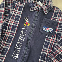 Load image into Gallery viewer, Y2k Mickey Mouse Plaid Jacket 5t/6
