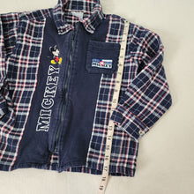 Load image into Gallery viewer, Y2k Mickey Mouse Plaid Jacket 5t/6
