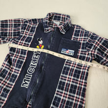 Load image into Gallery viewer, Y2k Mickey Mouse Plaid Jacket 5t/6
