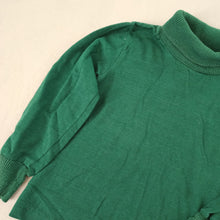 Load image into Gallery viewer, Vintage 70s Dark Green Turtleneck 4t
