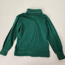 Load image into Gallery viewer, Vintage 70s Dark Green Turtleneck 4t
