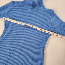 Load image into Gallery viewer, Vintage 70s Blue Turtleneck 5t
