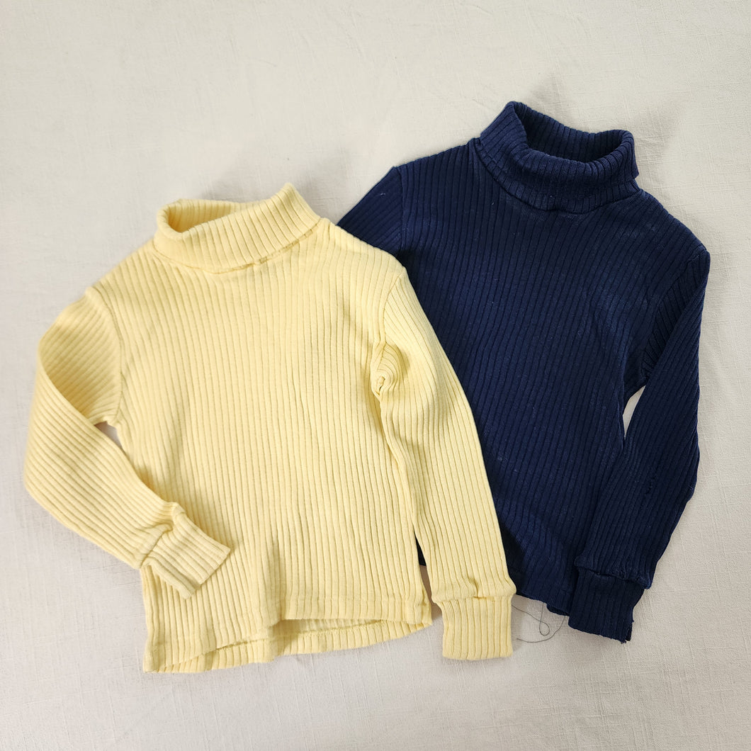 Vintage 70s Bundle Turtlenecks 2t/3t