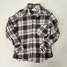 Load image into Gallery viewer, Vintage Saks Plaid Buttondown kids 7/8
