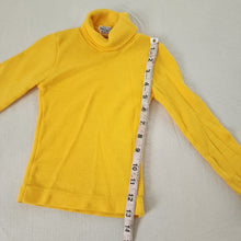 Load image into Gallery viewer, Vintage 70s Bright Yellow Turtleneck 3t
