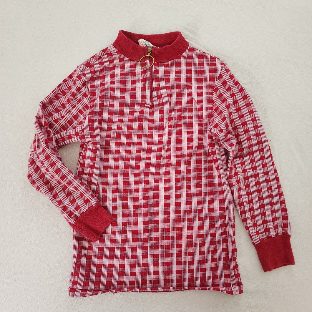 Vintage Sears Plaid Long Sleeve 5t