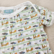 Load image into Gallery viewer, Vintage Animals Pairs Romper 0-3 months
