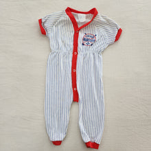 Load image into Gallery viewer, Vintage Baseball Pantsuit 3-6 months
