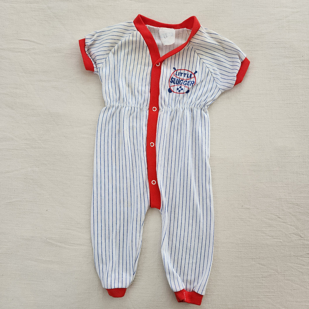 Vintage Baseball Pantsuit 3-6 months