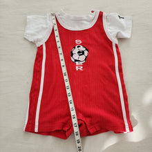 Load image into Gallery viewer, Vintage Soccer Romper 24 months
