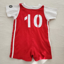 Load image into Gallery viewer, Vintage Soccer Romper 24 months
