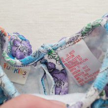 Load image into Gallery viewer, Vintage Floral Ruffle Bum Romper 24 months *flaw
