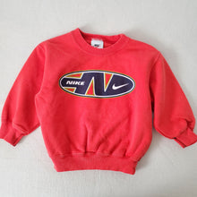 Load image into Gallery viewer, Vintage Y2k Nike Red Crewneck 2t/3t
