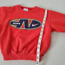 Load image into Gallery viewer, Vintage Y2k Nike Red Crewneck 2t/3t
