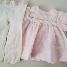 Load image into Gallery viewer, Vintage Dress + Tights Bundle 3-6 months
