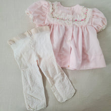 Load image into Gallery viewer, Vintage Dress + Tights Bundle 3-6 months
