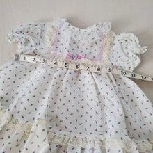 Load image into Gallery viewer, Vintage Rosebud Floral Full Circle Dress 3-9 months
