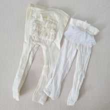 Load image into Gallery viewer, Vintage Ruffle Bum Tights Bundle 3-12 months
