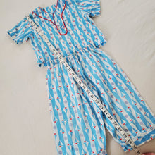 Load image into Gallery viewer, Vintage 70s Sailboat PJs Set 2t *flaw
