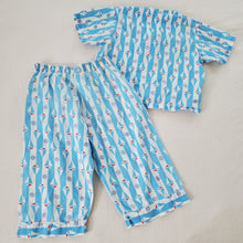 Load image into Gallery viewer, Vintage 70s Sailboat PJs Set 2t *flaw

