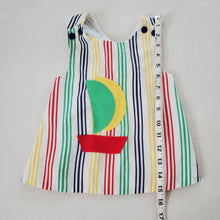 Load image into Gallery viewer, Vintage Sailboat Striped Swing Top 3t/4t
