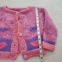 Load image into Gallery viewer, Vintage Heart Soft Knit Cardigan 3t
