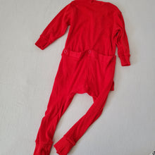 Load image into Gallery viewer, Vintage Oshkosh Red PJs 18 months
