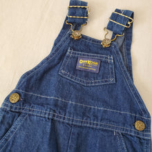Load image into Gallery viewer, Vintage 80s Oshkosh Denim Overalls 6-9 months
