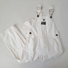 Load image into Gallery viewer, Vintage Oshkosh White Overalls 4t/5t
