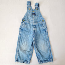 Load image into Gallery viewer, Vintage 70s Oshkosh Denim Overalls 2t
