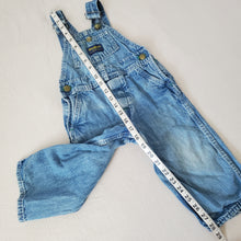 Load image into Gallery viewer, Vintage 70s Oshkosh Denim Overalls 2t
