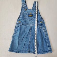 Load image into Gallery viewer, Vintage 70s Oshkosh Denim Skirtall 3t/4t
