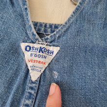 Load image into Gallery viewer, Vintage 70s Oshkosh Denim Skirtall 3t/4t
