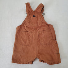 Load image into Gallery viewer, Carhartt Caramel Shortalls 6 months
