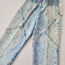 Load image into Gallery viewer, Vintage Deadstock Acid Wash Jogger Jeans 3t
