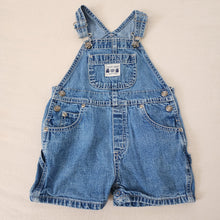 Load image into Gallery viewer, Vintage Land&#39;s End Denim Shortalls 2t
